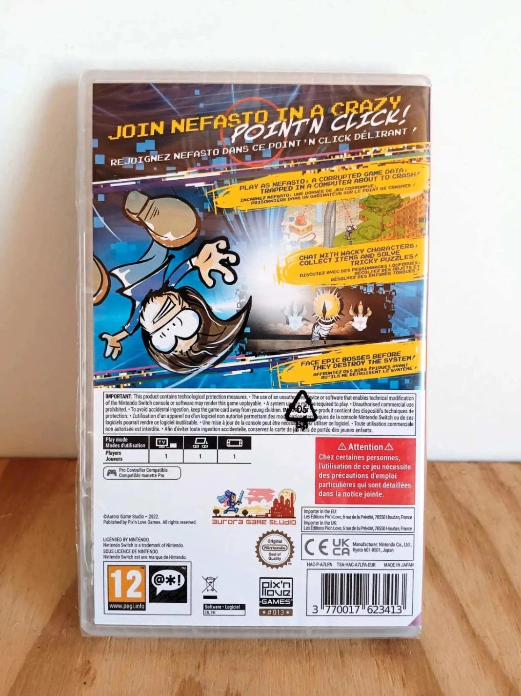 Nefasto s MisAdventure Switch Game – photo 2